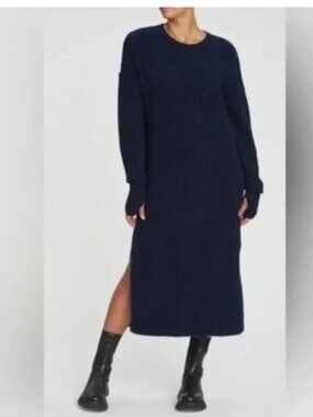 Pistola Darya Sweater Dress NAVY Small
